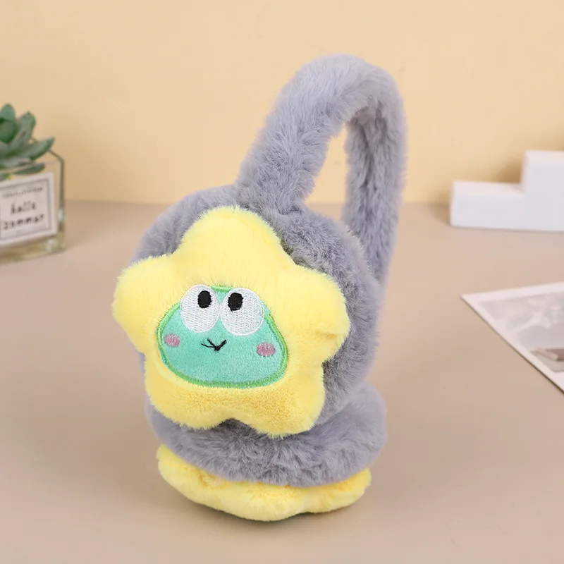 MINISO earmuffs new autumn and winter cute Sanrio plush thickened student adult warm cartoon ear cover windproof ear warm