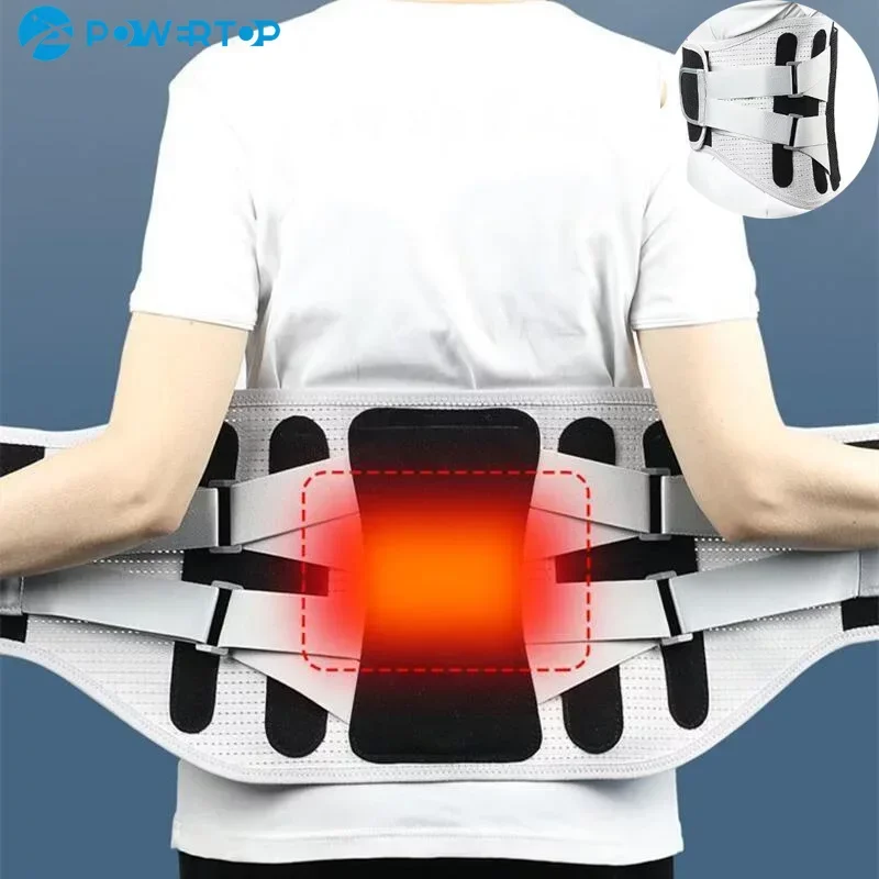 Lumbar Support Belt Disc Herniation Orthopedic Strain Pain Relief Corset For Back Posture Spine Decompression Brace