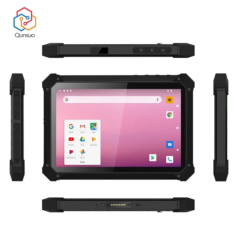 Industrial IP67 Android 12 Octa Core 4G Rugged Tablet 10 Inch RJ45 128GB NFC GPS Rugged Industri Tablet PC