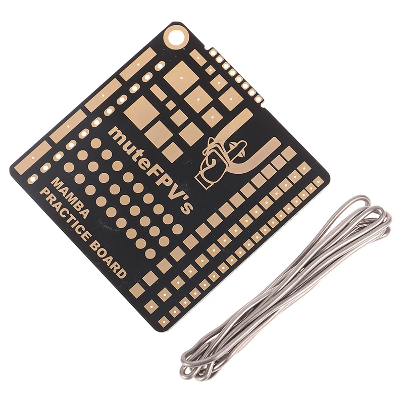 Scheda pratica di saldatura DIATONE MAMBA di alta qualità 49X49X1.6mm per principianti FPV Nuovi piloti che migliorano il livello di saldatura Parti fai da te