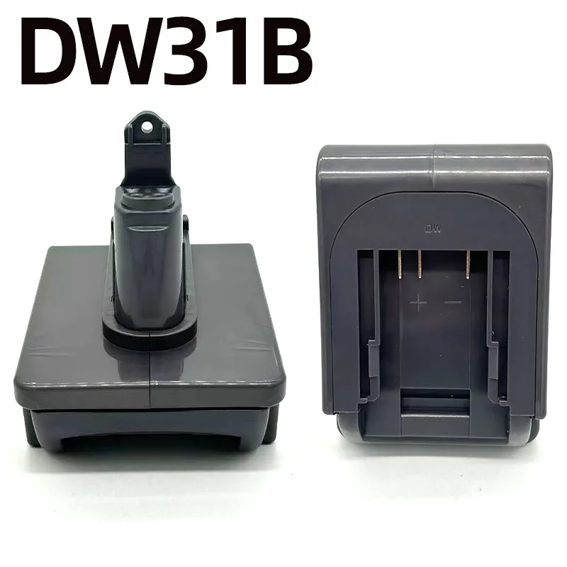 DW31B Vacuum Cleaner Battery Adapter Compatible with For DW 20V Lithium-ion Batteries Use with For Dyson Type B Vacuum Cleaners