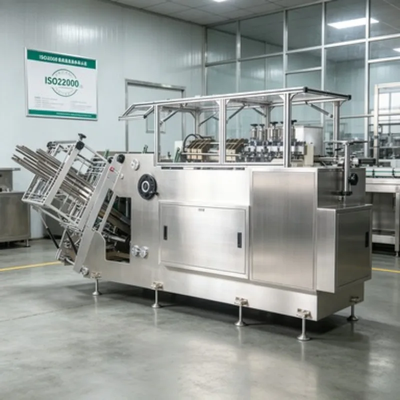 High Speed PLC Controlled Burger Box Making Machine Paper Forming Equipment Carton Erecting Machine Fast Food Sale