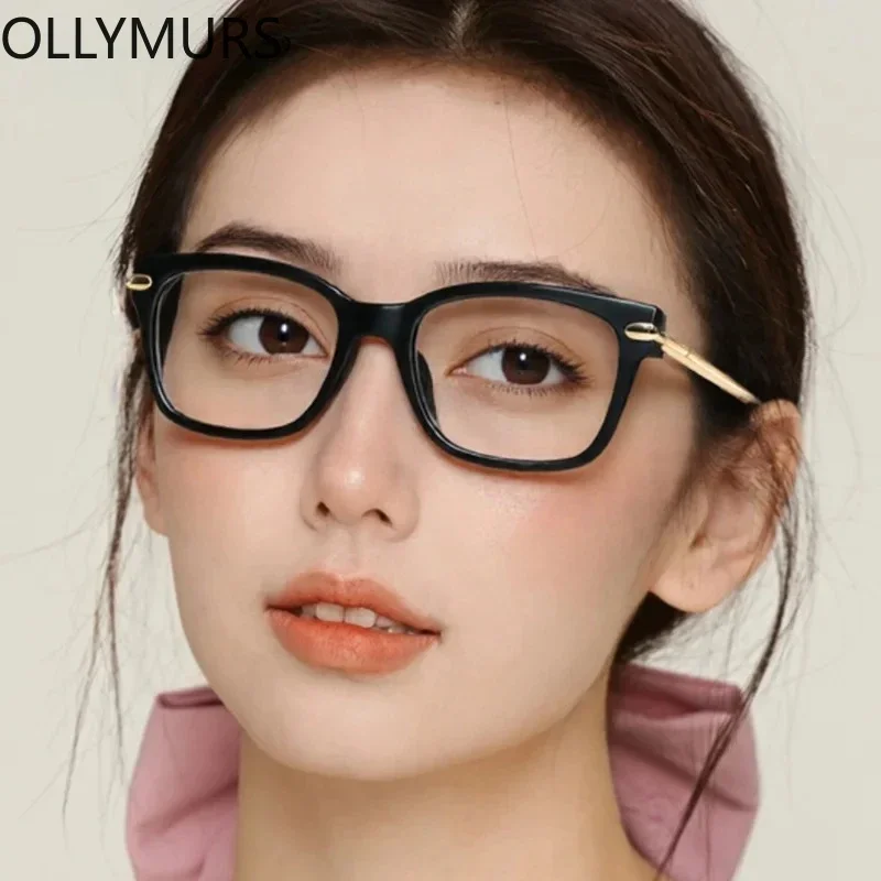 

Очки OLLYMURS New Square для коррекции близорукости, женские оптические очки с защитой от синего света, фотохромные очки для чтения, защитные очки LS24