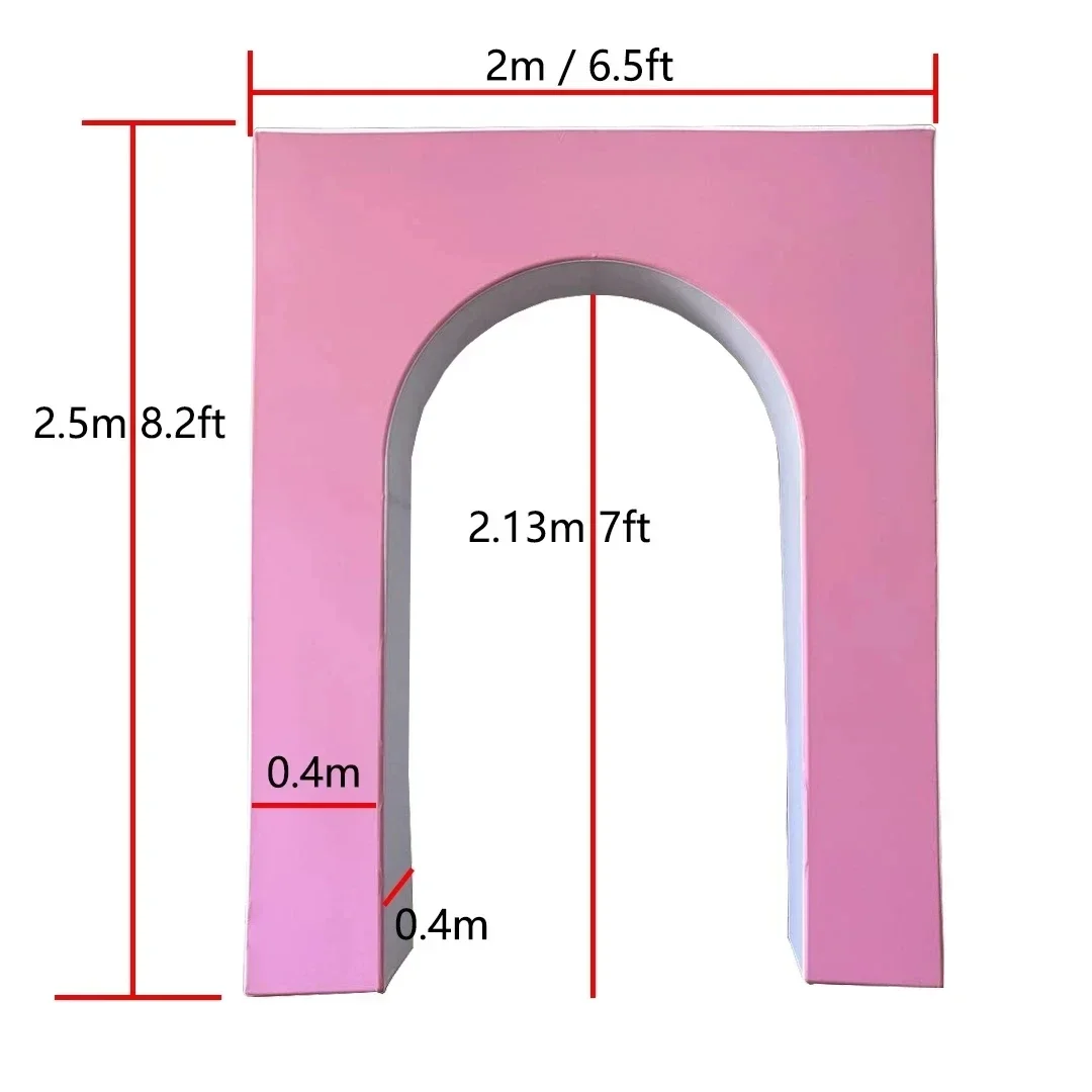 One stand with one cover 3D door frame arch open arch for party event backdrop photo booth background