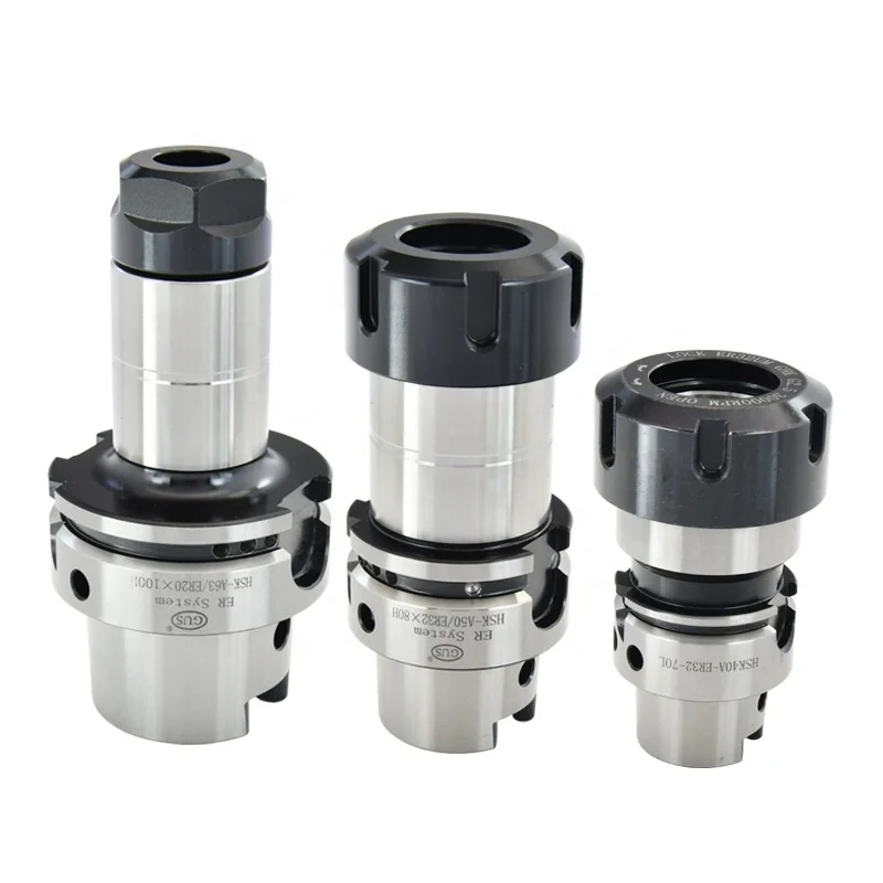 High-Speed CNC Machine Milling Chucks HSK A63 HSK63A ER16 ER20 ER25 ER32 ER40 Collet Chuck Tool Holder Accessories for Cutter