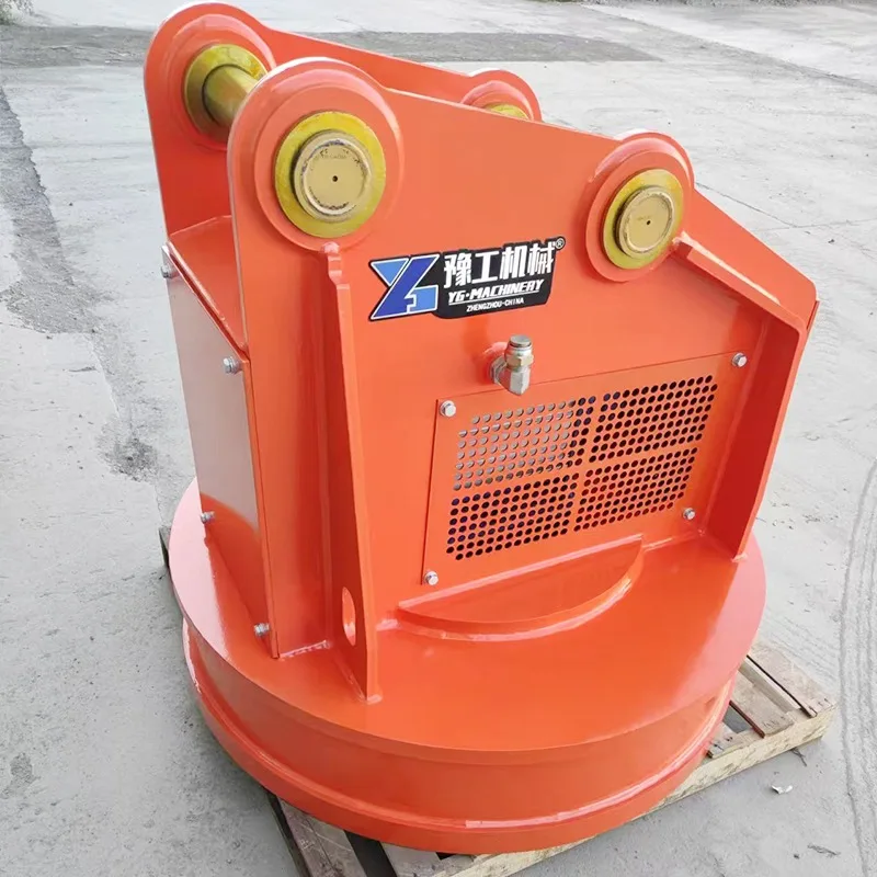 Hydraulic Electromagnet Lifting Magnet Heavy-Duty Electromagnets Circular Lifting Magnet Hydraulic Magnetic Chuck Scrap