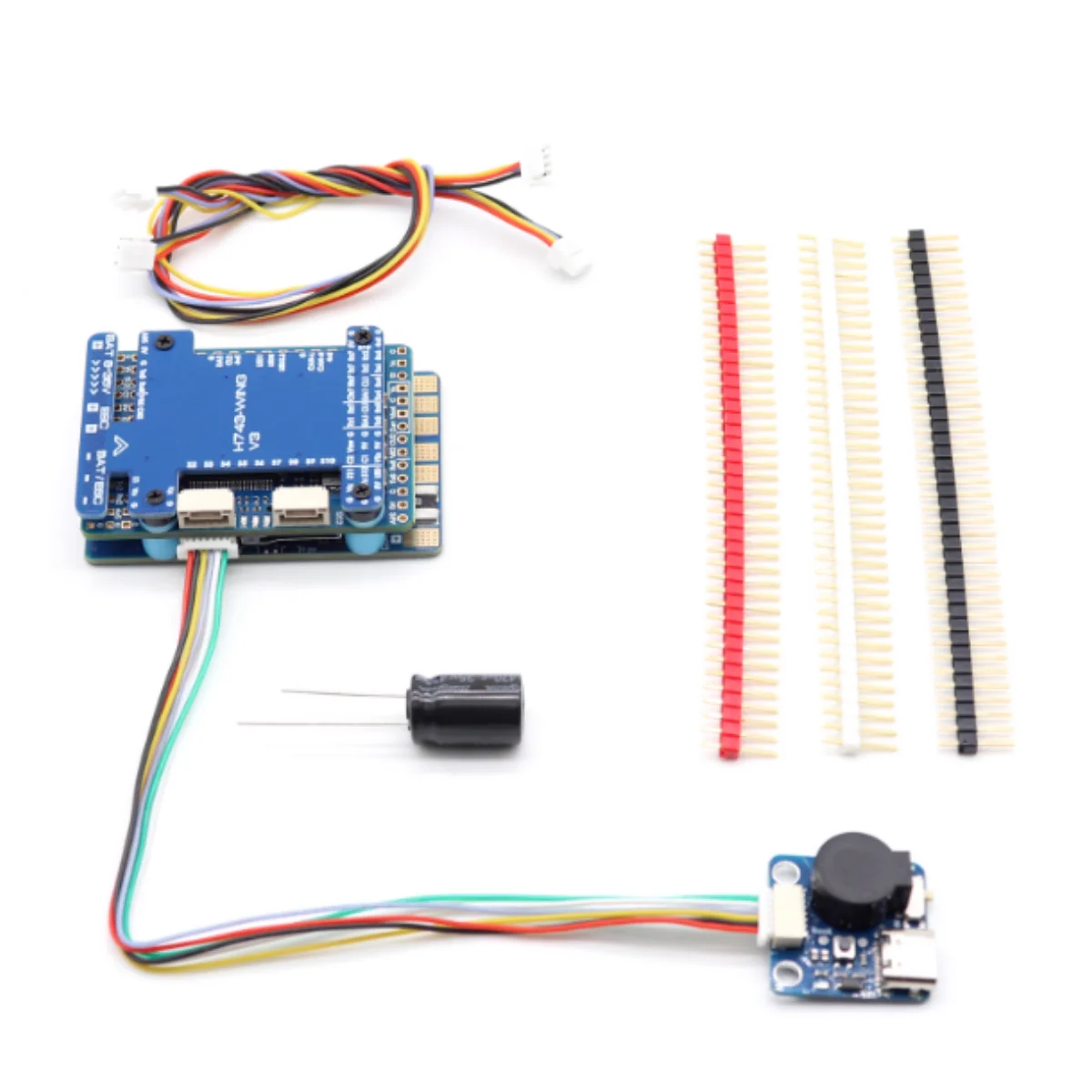 H743 WING V3 Fixed Wing Flight Control 2-8S Dual Gyroscope supports dual cameras