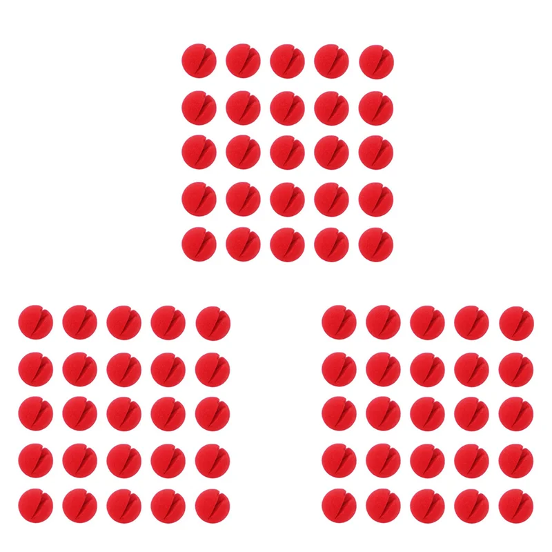 

A72T 90 шт. 2X2 дюйма носы для косплея красный клоунский нос для вечеринки Хэллоуин костюм поставки Рождество