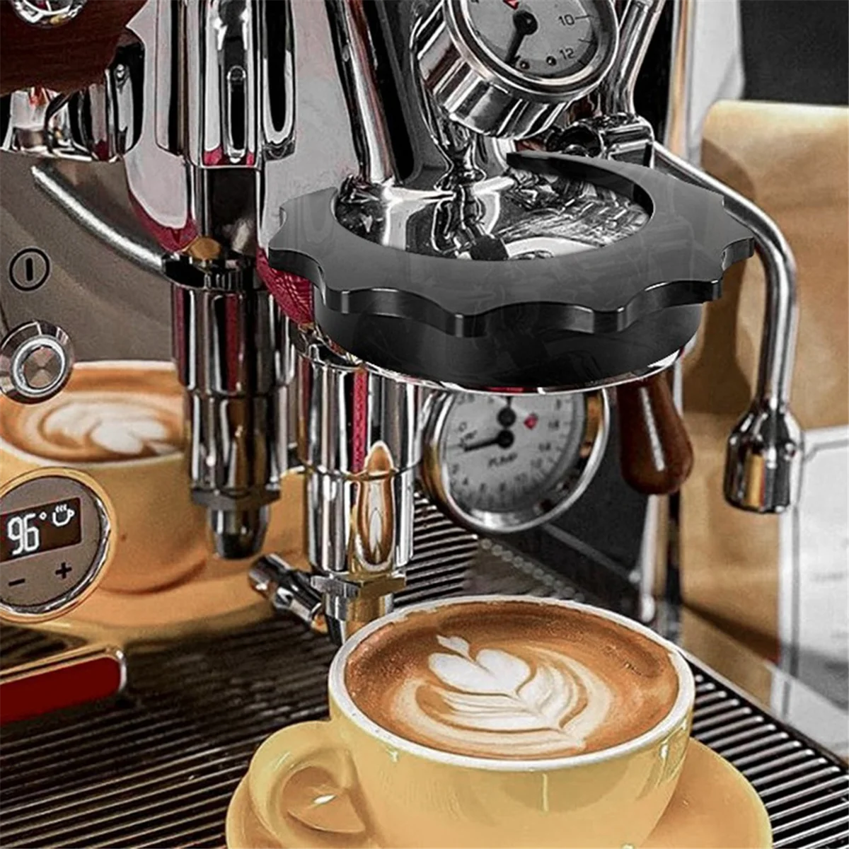 Coffee Machine Groud Heads Anti Scald Rings for E61 Espresso Replacement Part Gasket Portafilter Accessories 58MM#A66K