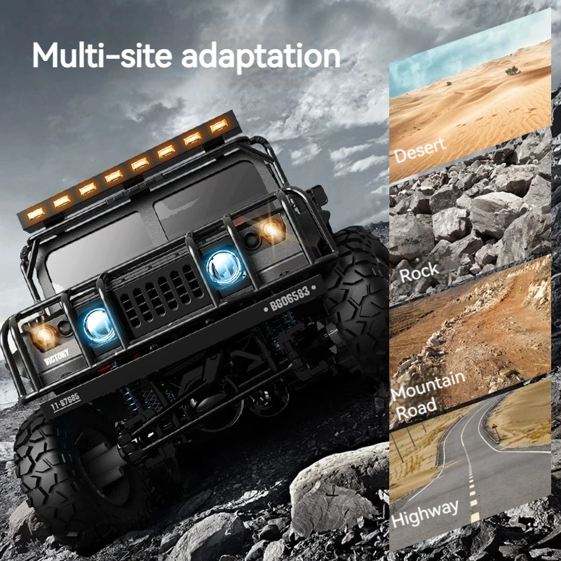 Jjrc Professionele Volwassen Hoge Snelheid Vierwielaandrijving RC Auto Off-Road Klimmen Hummer Model Speelgoed Afstandsbediening Voertuig voor Jongens