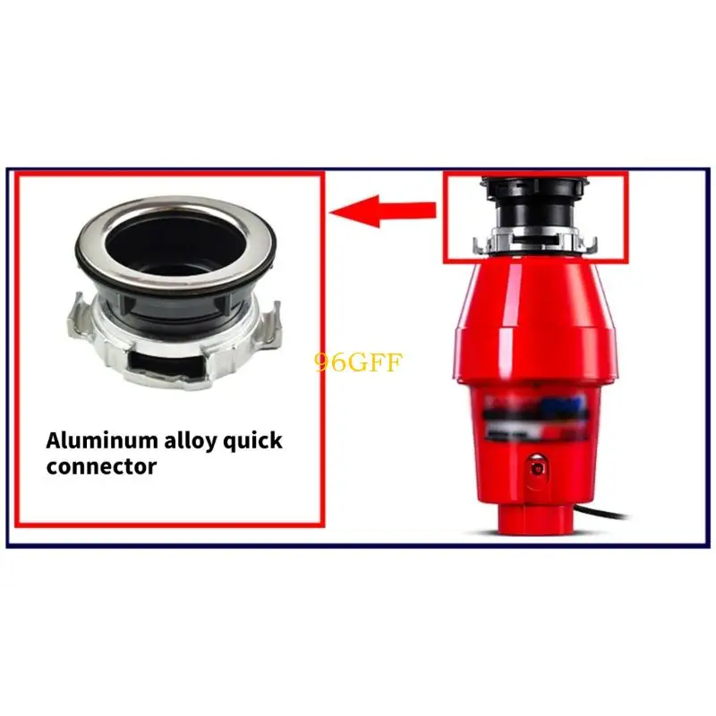 96GF Waste Disposer Parts Multifunctional Water Plug Dispenser Drain Water Plug Kitchen Garbage Grinder Accessories