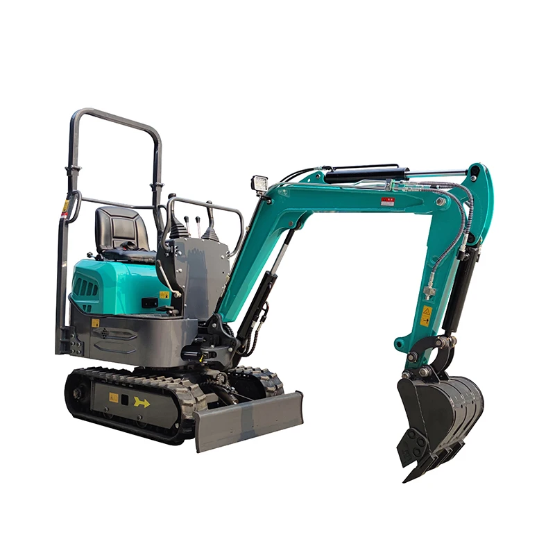 Miniexcavadora pequeña de alta calidad, 1,2 toneladas, para jardín, bagger, personalización del hogar, venta directa de fábrica