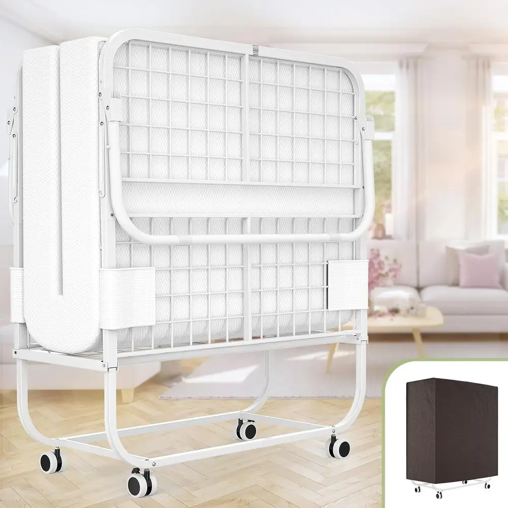 Unikito olding Bed with Mattror Adults, 75