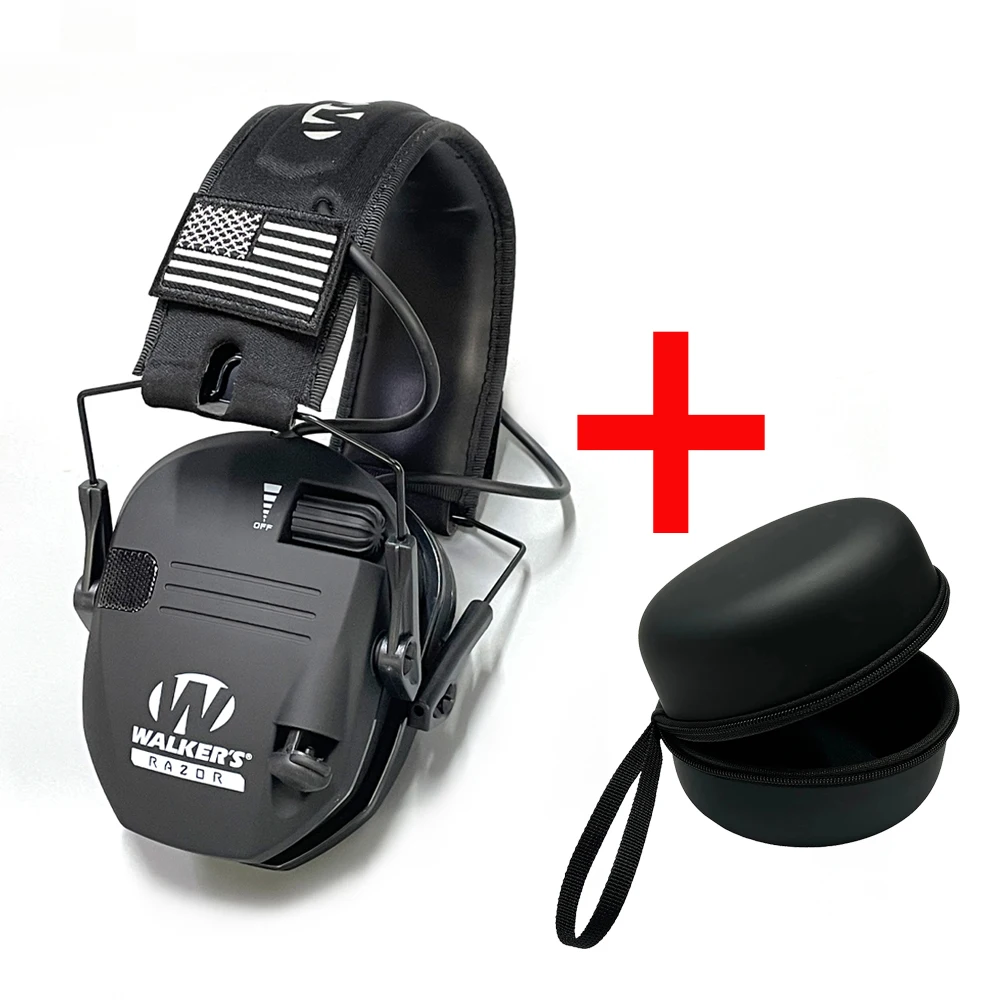 Professional Shooting Headset Headphones for Hearing Protection Ear Protect Noise Reduction Active Hunting Tactical Earmuff