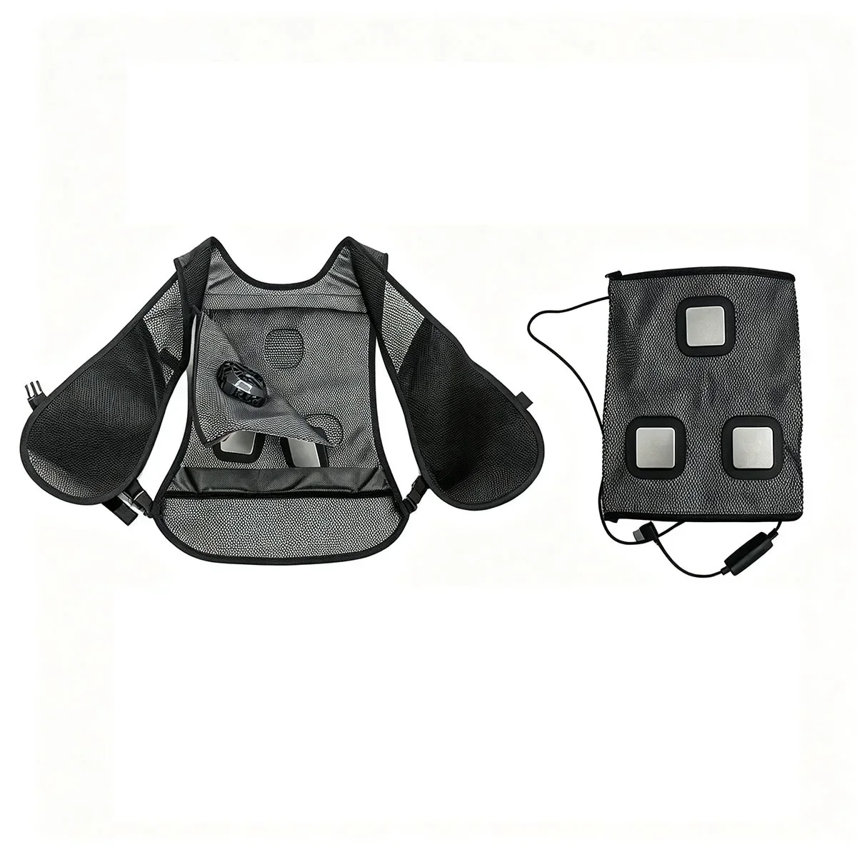 3 Peltier Semiconductor Cooling Vest USB 3 Speed Adjustable Summer Heat Relief Work Vest for Construction Fishing Factory Worker 썸네일 5