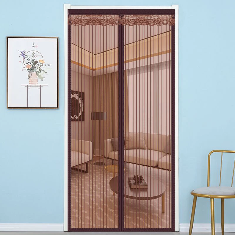 ~Screen Door Mesh Curtain Anti Mosquito Fly  Net -Proof Mesh Door Curtain For Home Kitchen Windows And Doors