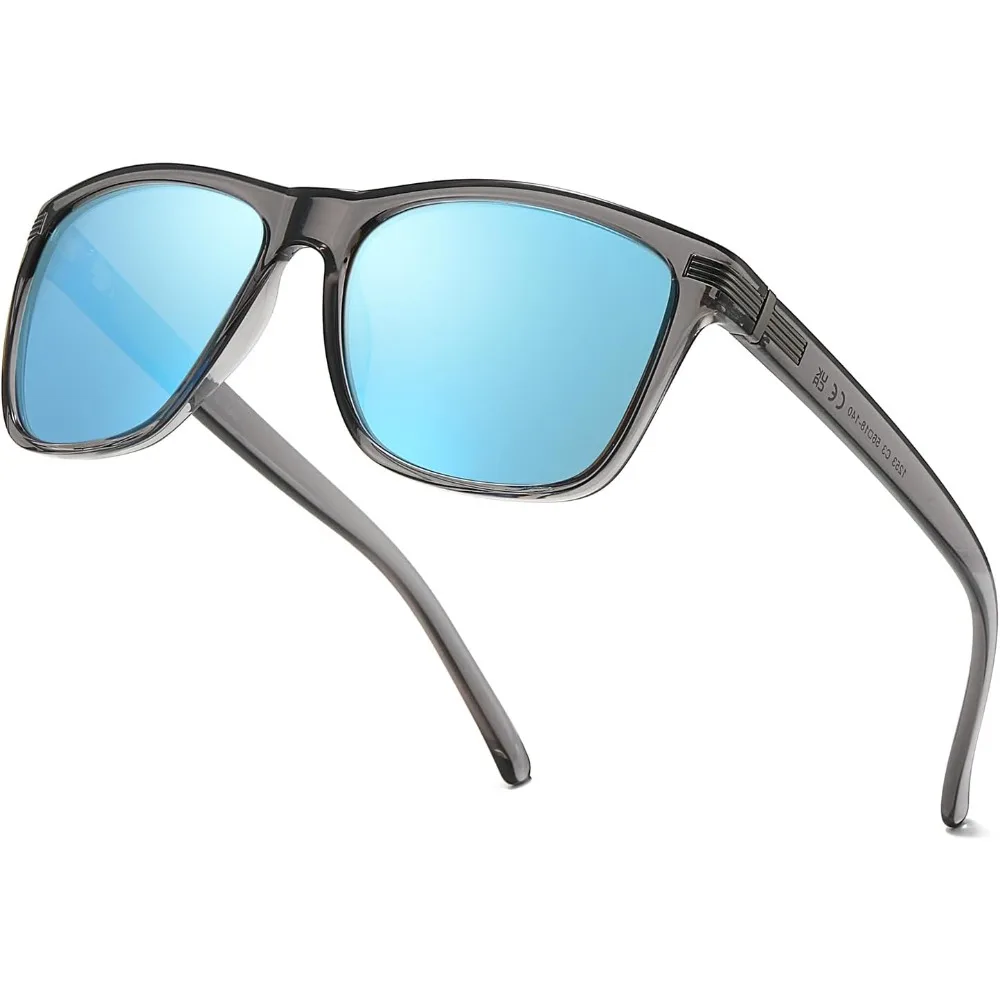 Image of Coolear Sonnenbrille Herren Polarisiert UV400-Schutz | Klassisches quadratisches, leichtes Gestell, für Autofahren im Freien
