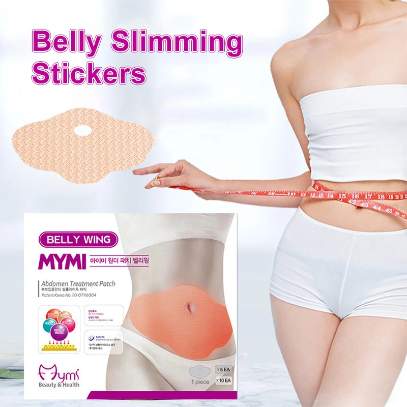 Abdominal Slimming Stick Belly Slimming Fat Burning Belly Button Stick Slimming Slimming Tool 5/10/15/30 Pieces/Batch