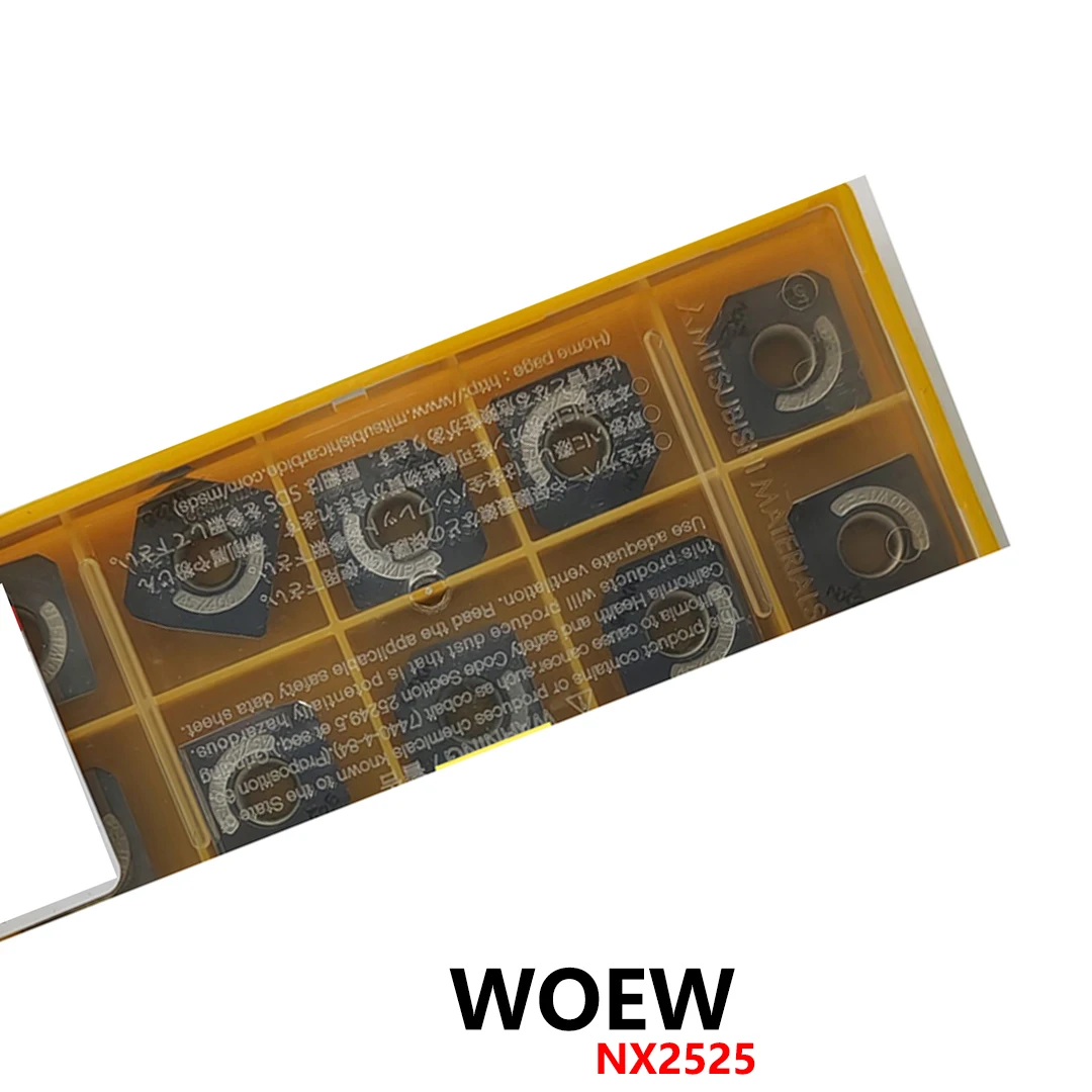 

Оригинальные WOEW WOEW12T308 WOEW12T308PEER8C WOEW12T308PETR8C NX2525 твердосплавные вставки для внешних внутренних инструментов, лезвия с ЧПУ
