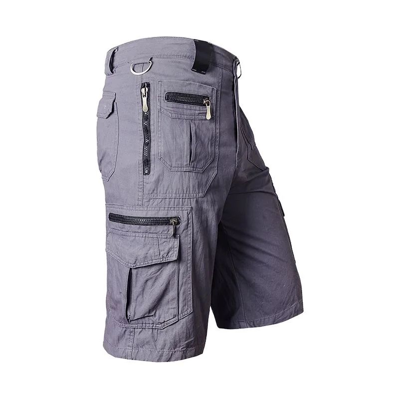 

2025 Outdoor sports shorts Hot Sale Men's Tactical Military Cargo Shorts 6 Pockets Quick-Dry Outdoor Running Shorts S-5XL
