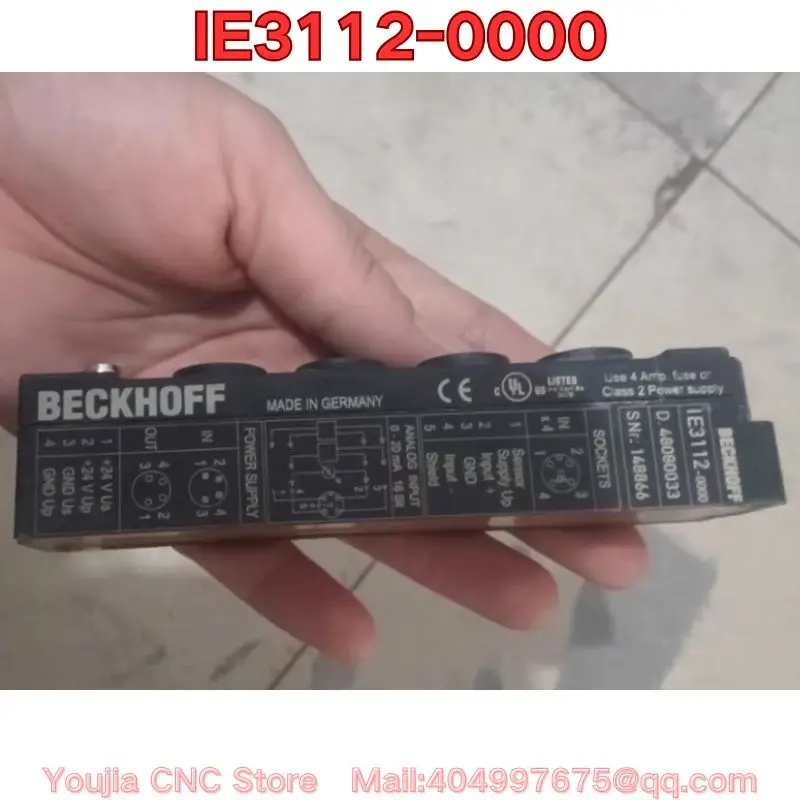 Second-hand PLC module IE3112-0000 function test is normal Latest Prices as of September 2026