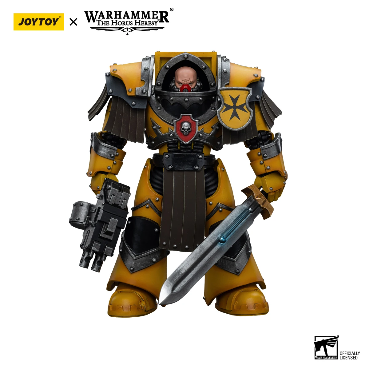 

[IN STOCK]JOYTOY Warhammer 40K 1/18 Action Figures Imperial Fists Legion Cataphractii Terminator Squad Anime Military Model
