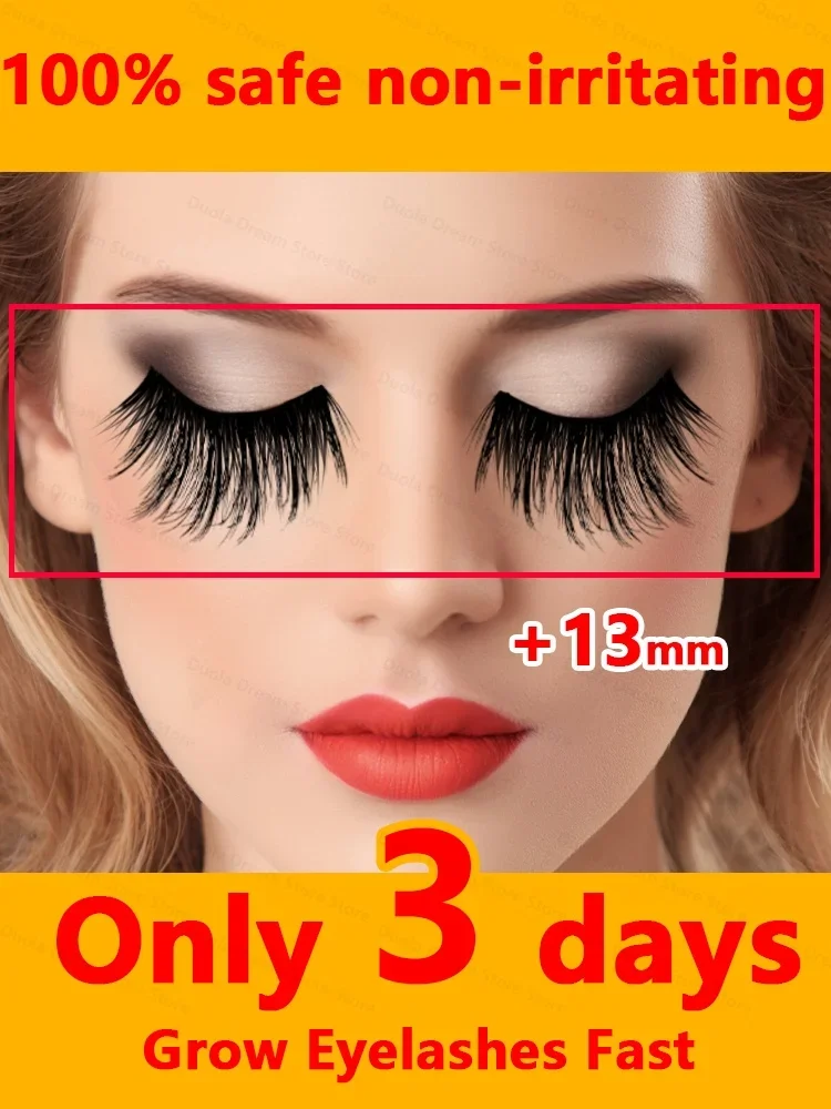 3 วัน Fast Eyelash Growth Serum Eyelash Eyebrow Growth Strong Treatment Thicken Eyebrow Eyelash Enhancer Serum ปลอดภัย