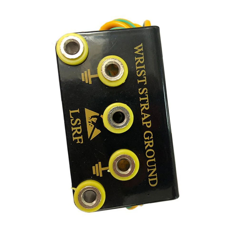 Professional Anti Static ESD Ground Socket L-shaped Multi-hole Anti-static Grounding Base Electrostatic Protection Earth Cable