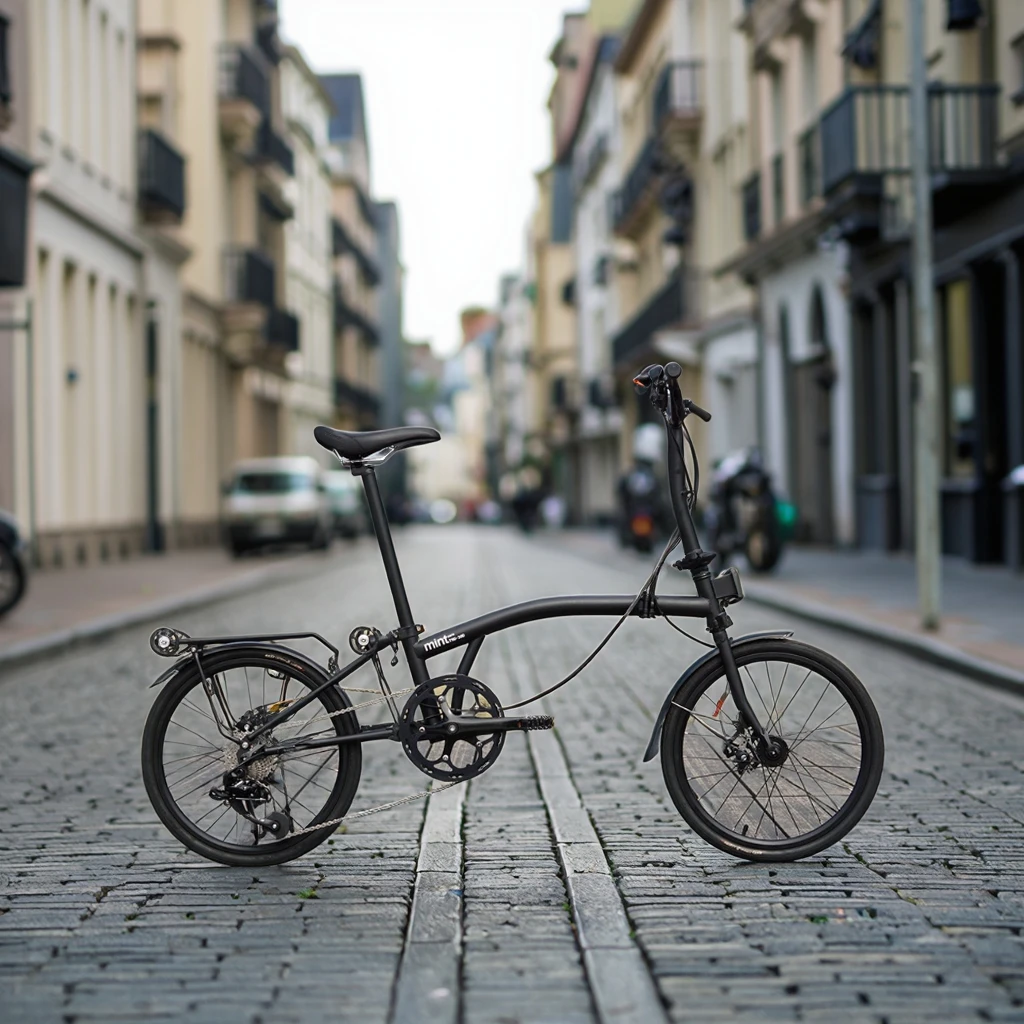 MINT 折りたたみ自転車 20インチ 三つ折り自転車 軽量 ポータブル 9速