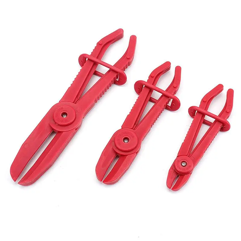 TFTP-12 Pack Hose Clamp Pliers,Line Clamps Pinch Pliers For Brake Hoses, Fuel Hoses,Gas Lines,Coolant Hoses,Radiator Hoses
