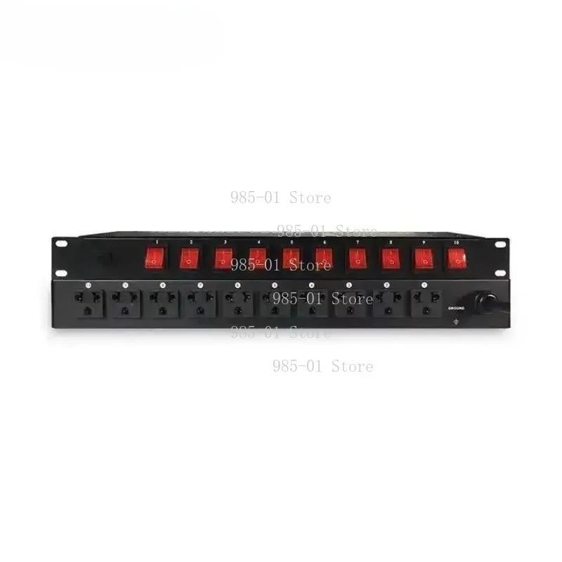 8-Way Power Amplifier Equipment Socket Controller