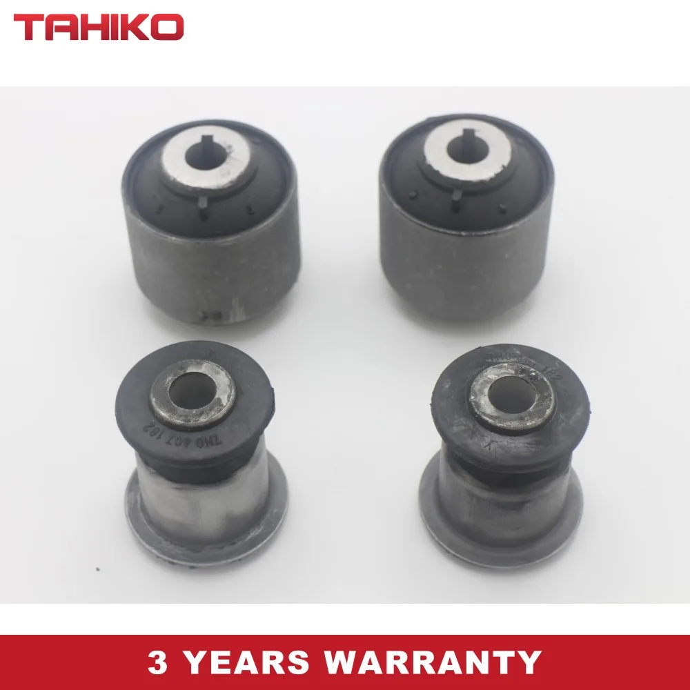 

ПОДХОДИТ ДЛЯ VW T5 TRANSPORTER VAN ПЕРЕДНЯЯ ЗАДНЯЯ КЕРУВАННЯЯ РЫЧАГА ВАЖЕЛЯ BUSHS 7H0407151F, 7H0 407 182, 4 шт.