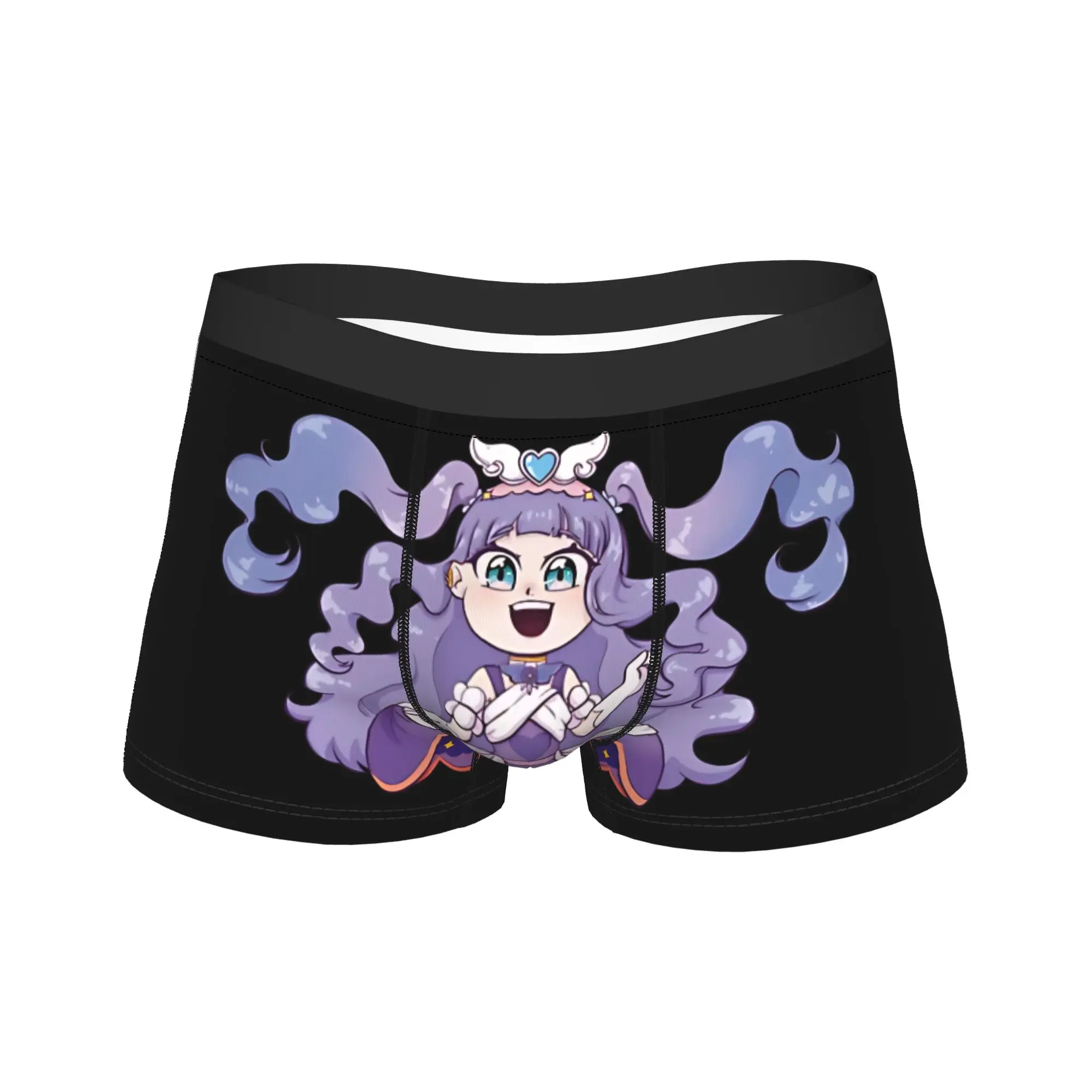 Sky Precure Ellee Chibi Underwear  Novelty Panties Design Boxer Brief For Man Pouch Plus Size Trunk