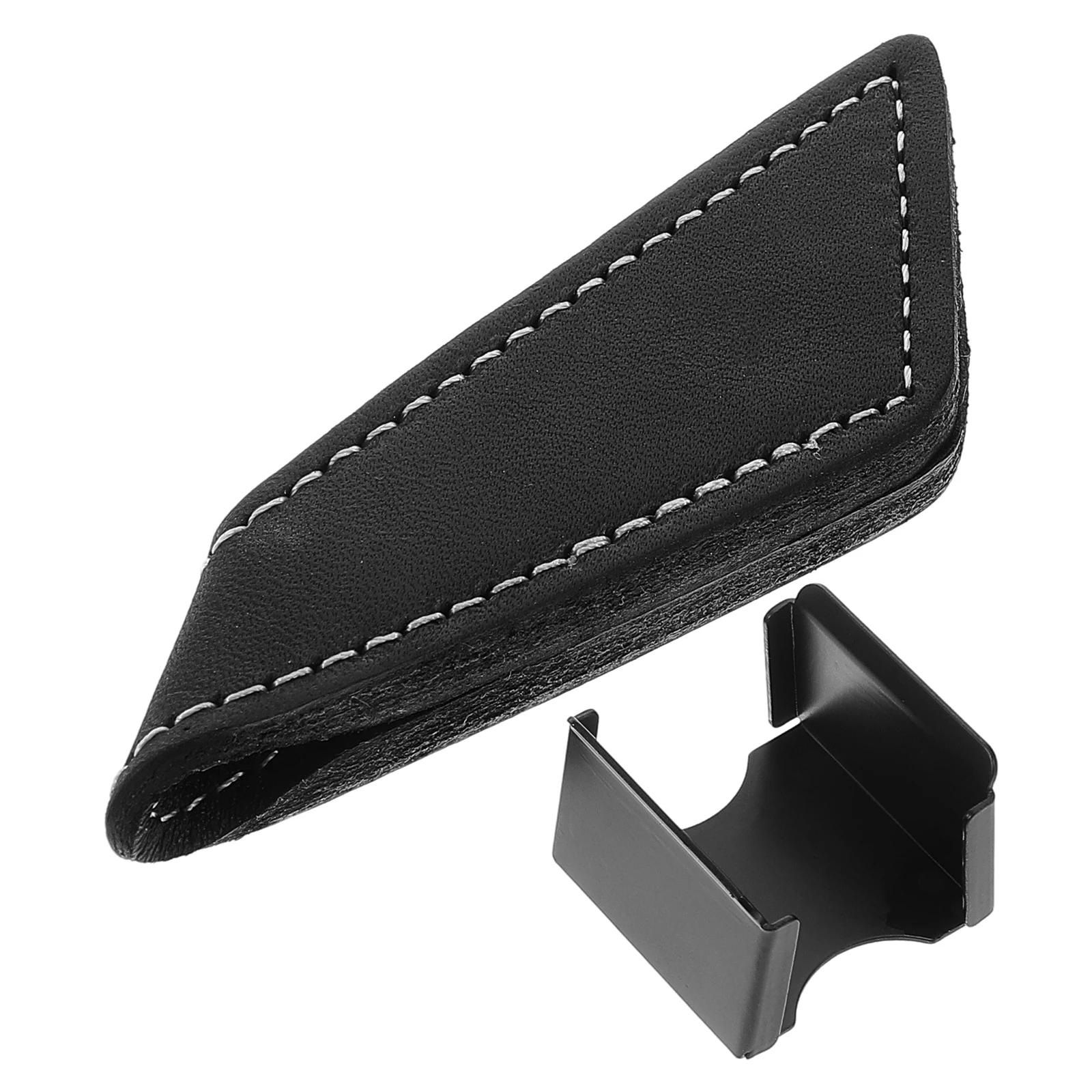 

Chocolate Storage Box Spacious Elastic Design Diagonal Pocket Clip Billiard Supplies Pool Chalk Holder Multifunctional ganizer