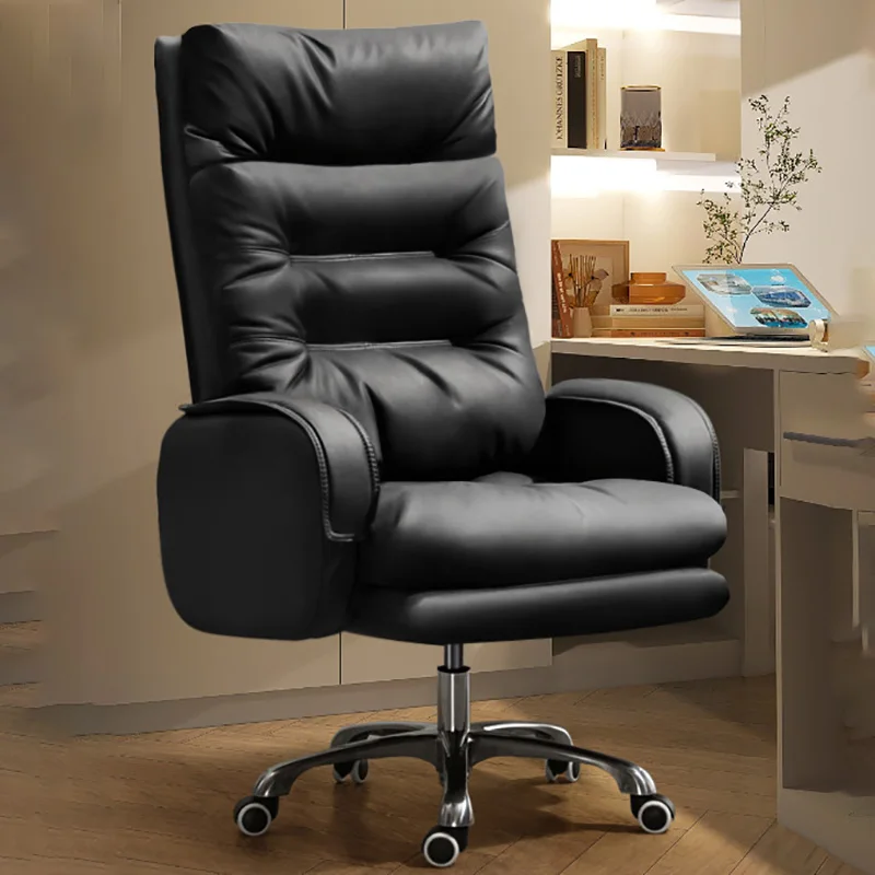 

Luxury Gamer Office Chairs Accent Reading Leather Armchair Office Chairs Comfy Floor Chaises De Bureau Home Furniture WRXXP