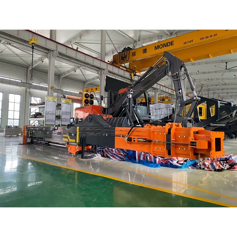 Customized Excavator Attachment Telescopic Dipper Arm & Long Reach Boom Arm With Bucket Motor & Pump 1 Year Warranty