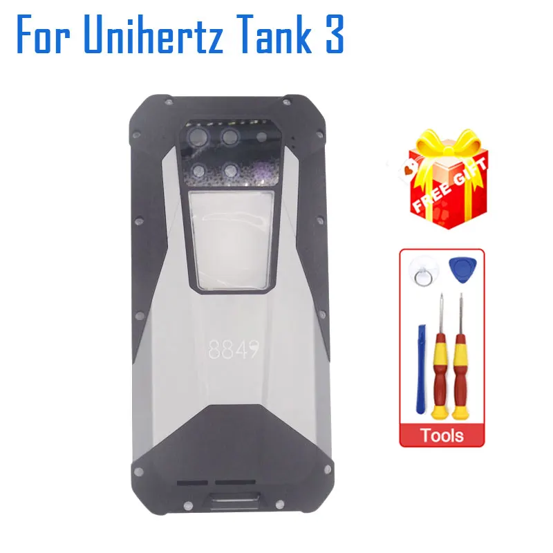 New Original Unihertz Tank 3 Battery Cover Back Cover With Rear Camera Lens Accessories For Unihertz 8849 Tank 3 Smart Phone