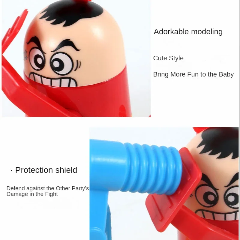 Hot Funny Practical Joke Fight Battle Antistress Toy Prank Interaction Play Table Game Toys  Gift