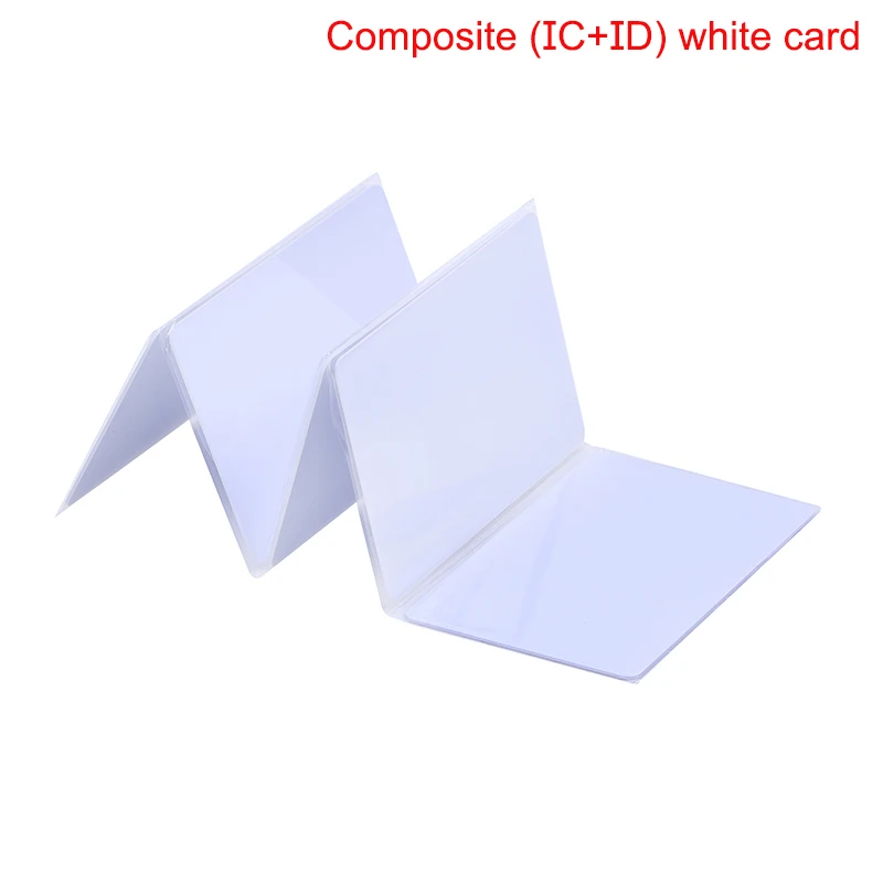 

5PCS Frequency RFID 125KHZ T5577 EM4305+13.56MHZ Changeable Writable IC ID Composite Key Cards Keyfob Dual Chip