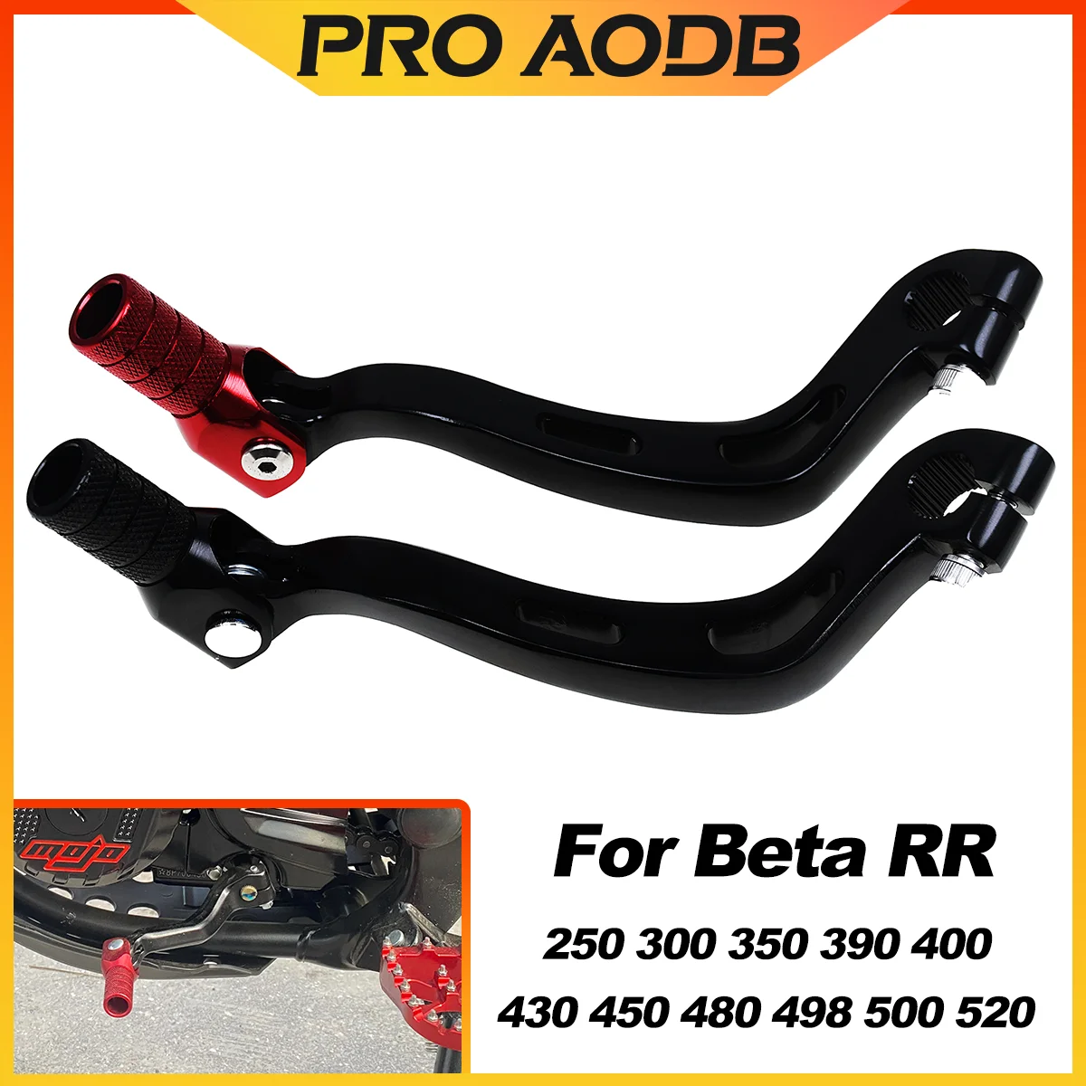 موتوكروس CNC والعتاد شيفتر رافعة تحول لهوندا بيتا 250 300 350 390 400 430 450 480 498 500 RR Xtainer 300 2010-2019 الدراجة الترابية