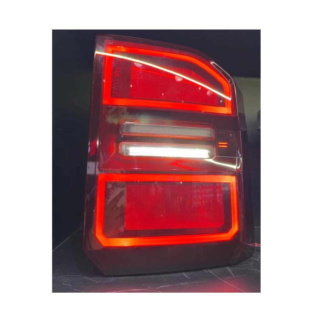 Auto Tail Light Assembly for LC250 2024 LED Rear Brake Lamp Red Lens Blue Color Pickup Truck Accessories 8155160D70