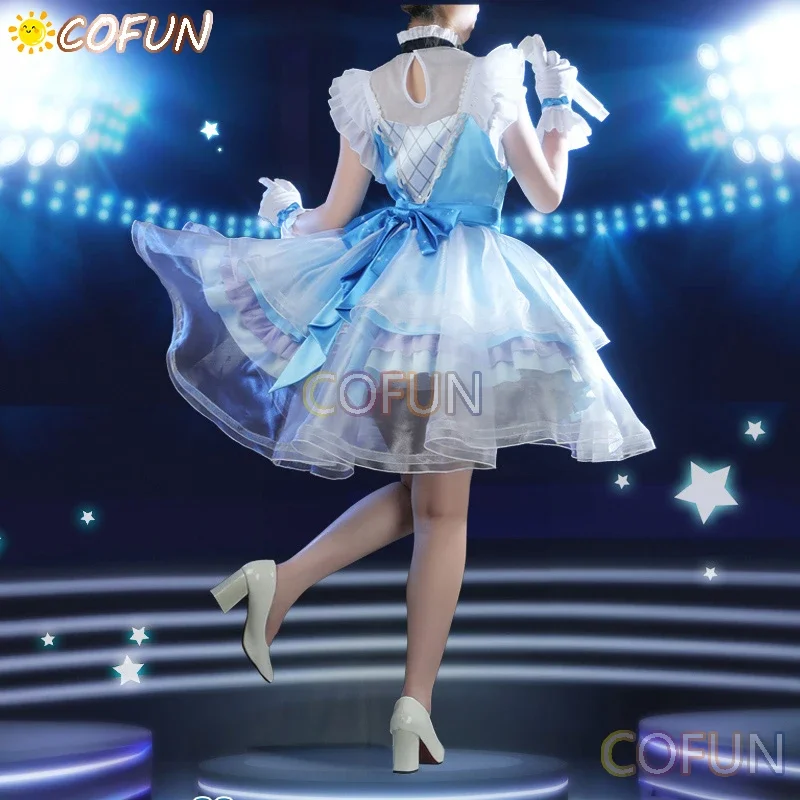 COFUN [Personalizzato] Gioco THE IDOLM@STER CINDERELLA GIRLS Tachibana Arisu/Sakurai Momoka Costume Cosplay Abiti Abito da donna