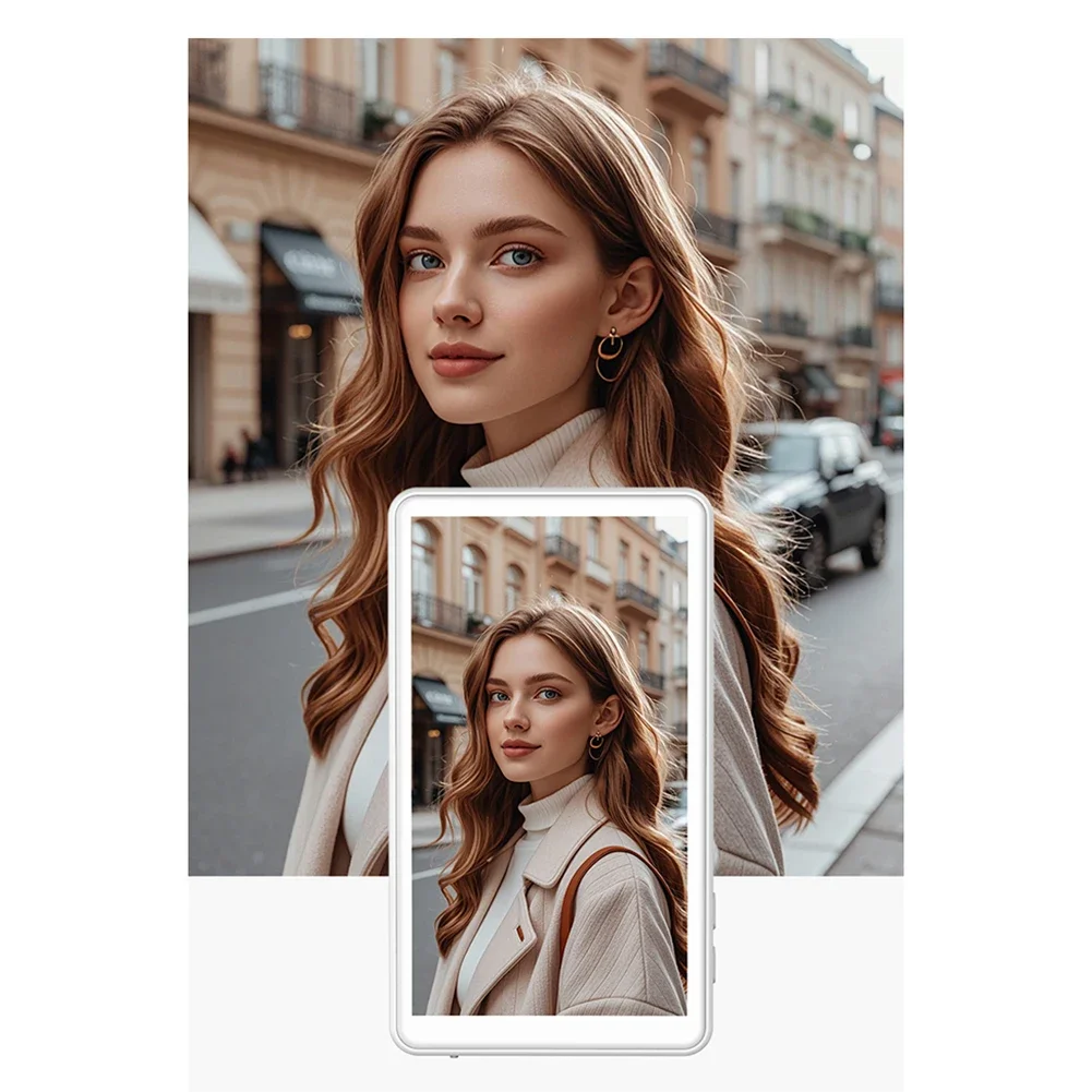 Magnetisches Telefon Vlog Selfie Monitor Bildschirm Rückkamera Monitor Rückkamera Monitor Bildschirm für Android iPhone Handy