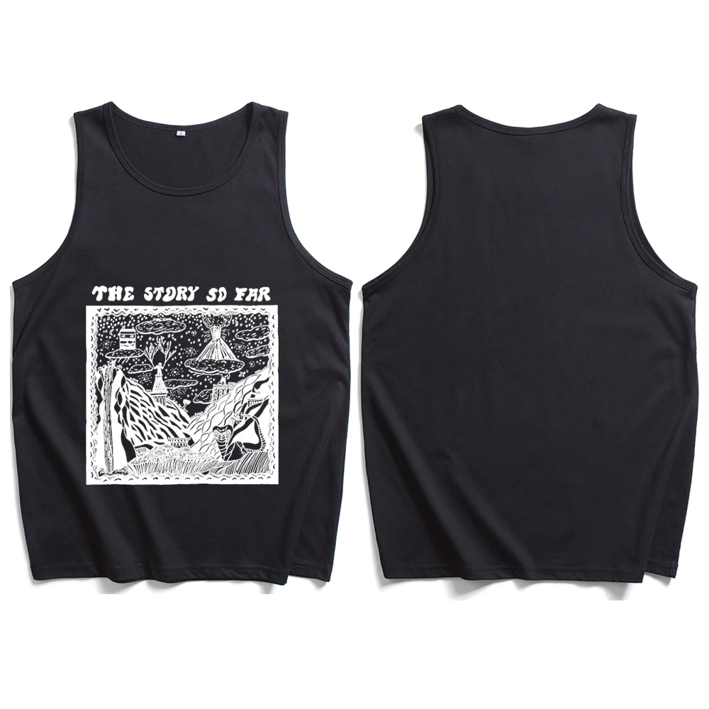 The Story So Far I Want To Disappear 2024 Tank Tops Vest T-Shirt Music Fans Gift Regular Summer Casual Unisex Sleeveless