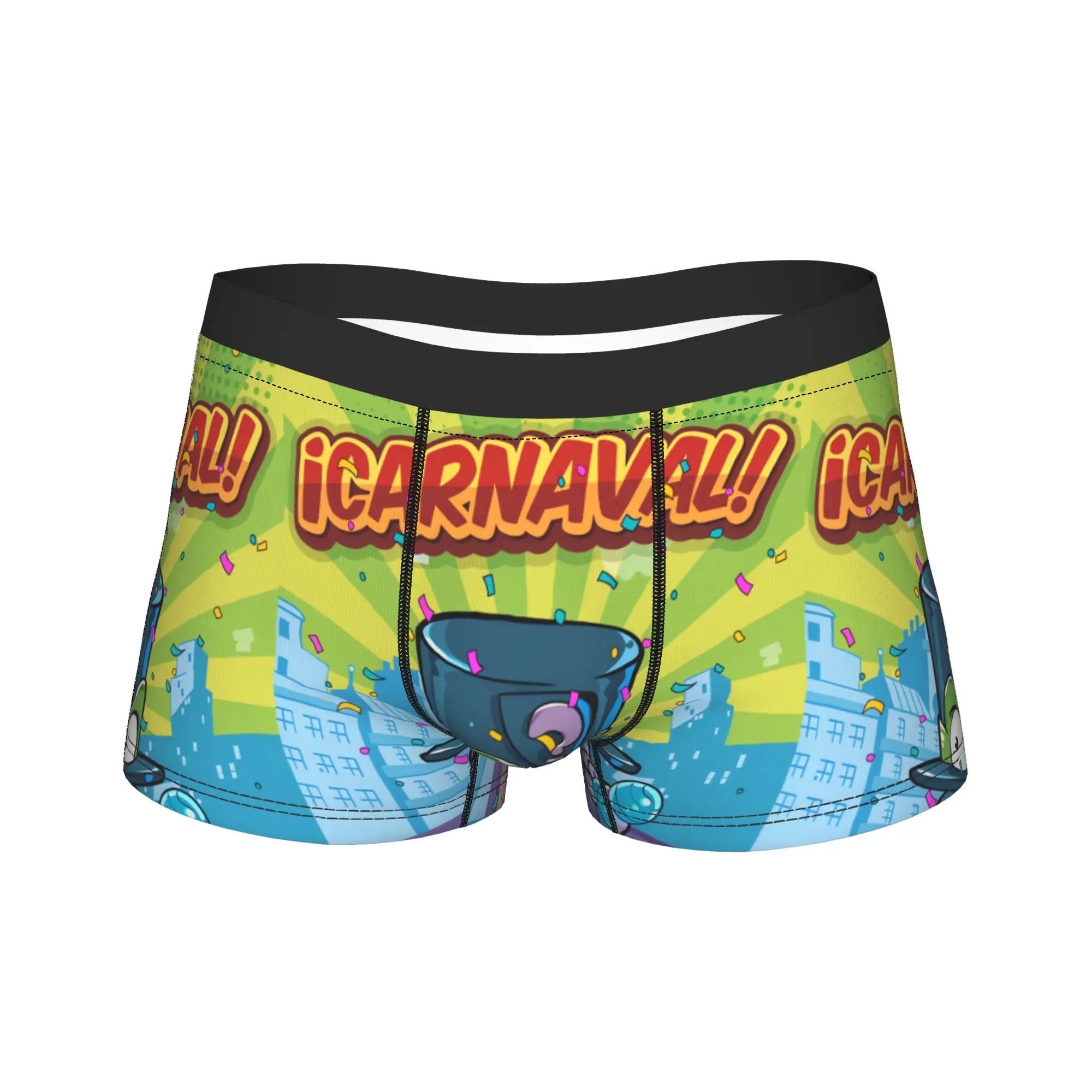 

Super Zings Underwear Elastic Panties Custom Boxer Brief For Male 3D Pouch Plus Size Boxer Shorts