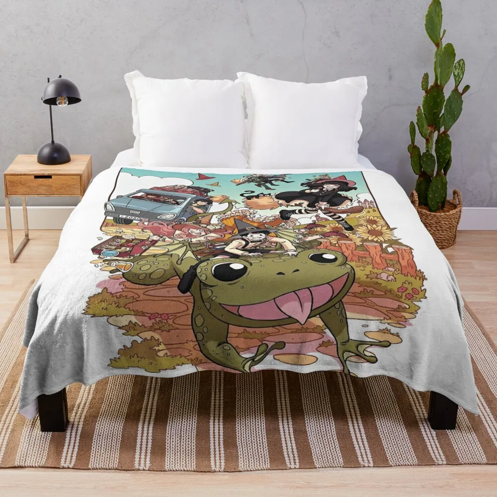 Giant Carlo Throw Blanket christmas decoration anime Flannels Furrys Blankets