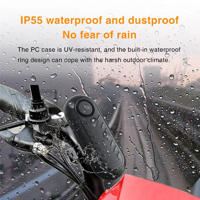 BNVN-Bicycle Alarm Anti-Theft Vibration Sensor Electric Scooter Bike Security Protection Anti Theft Alarms