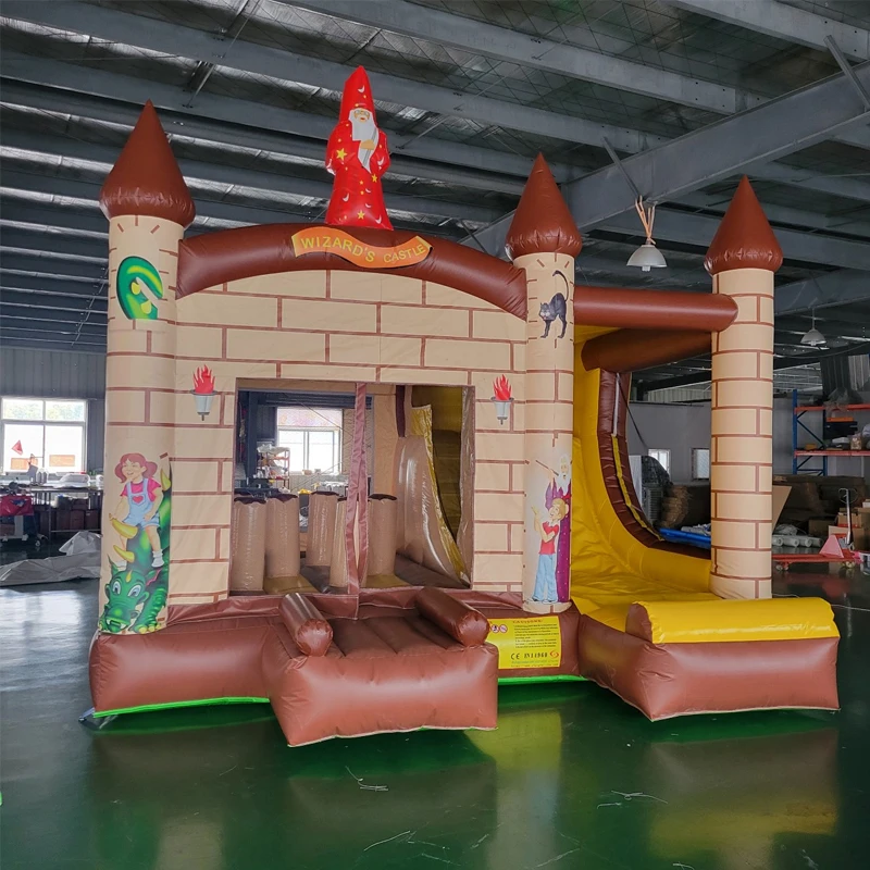 Cartoon Design Thems Inflatable Castle Inflatable Bounce House Amusement Park Equipment