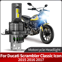 Motorcycle 70W White 20000LM H4 9003 LED Headlight Moto Front Replacement Bulbs For Ducati Scrambler Classic Icon 2015 2016 2017