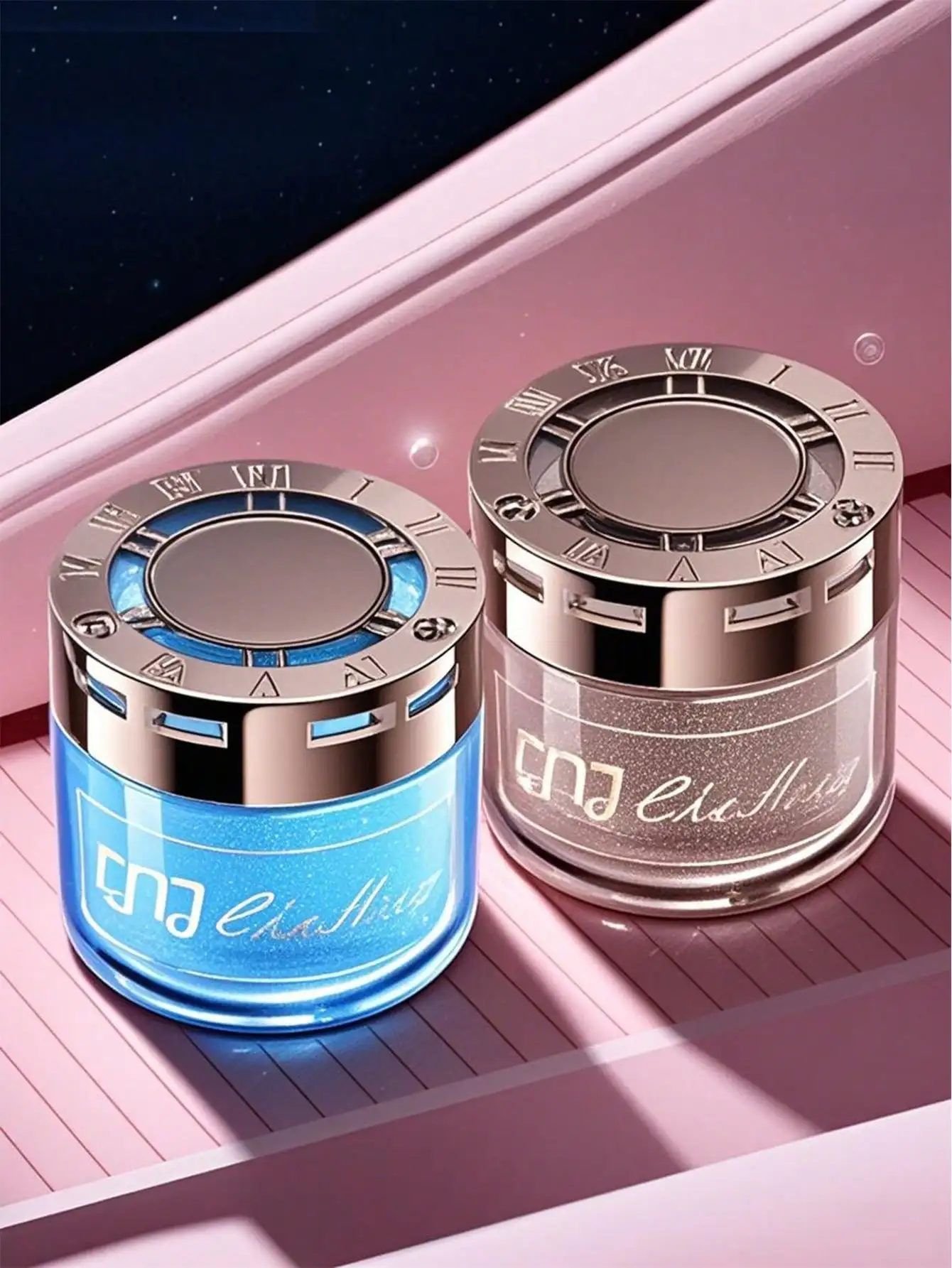 Solid Car Perfume / Air Freshener Balm - Odor Eliminator Fragrance for Cars, Auto Interior Decoration, Fits All Vehicles